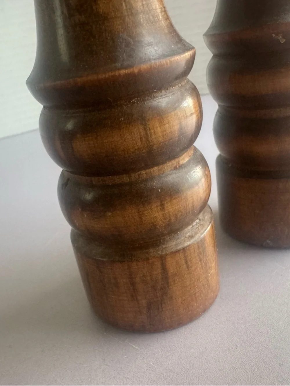 Classic Wooden Salt and Pepper Mills - Brown
